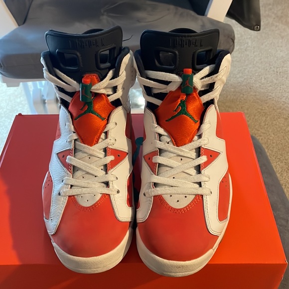 Jordan 6 Gatorade size 7.5 used - Picture 2 of 6